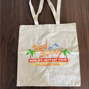 Bad bunny tote bag